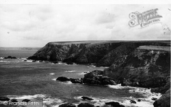 The Coast From Godrevy Point c.1955, Gwithian