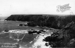 The Coast From Godrevy Point c.1960, Gwithian
