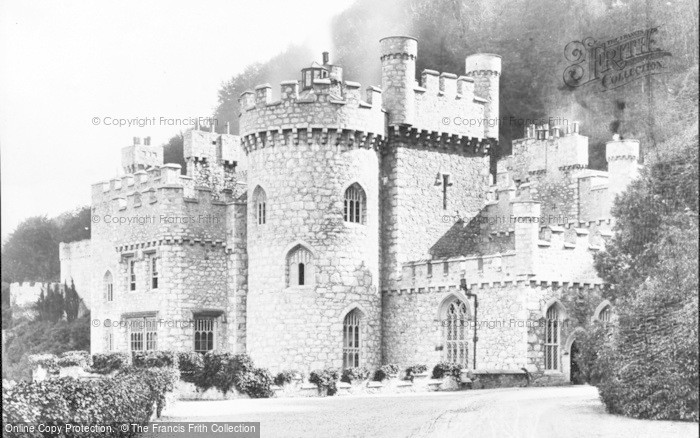 Photo of Gwrych Castle, 1890
