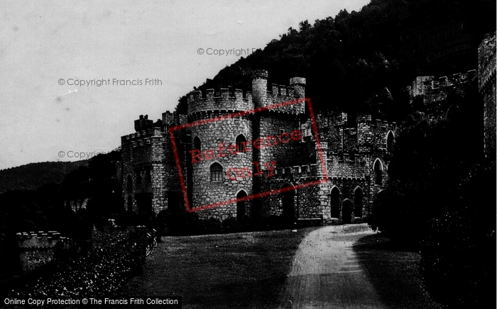 Photo of Gwrych Castle, c.1873