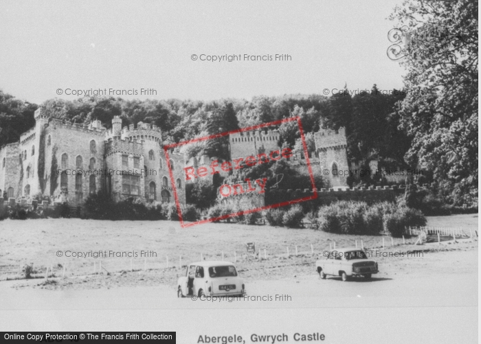 Photo of Gwrych Castle, c.1965