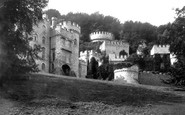 Gwrych Castle, from the Park 1890
