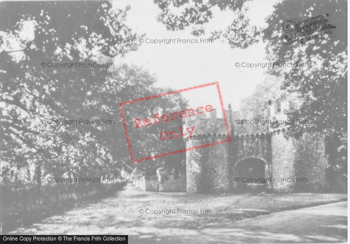Photo of Gwrych Castle, Gates c.1955