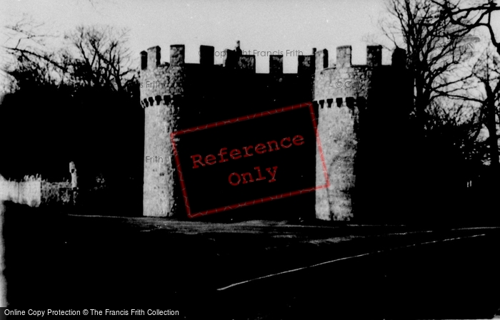 Photo of Gwrych Castle, Gateway c.1955