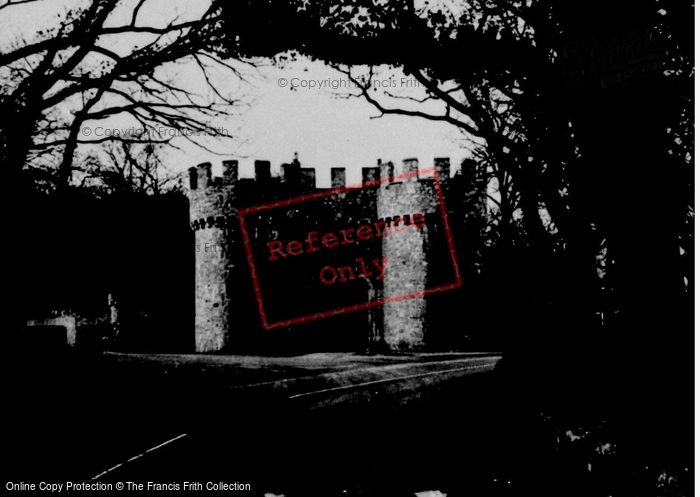 Photo of Gwrych Castle, Gateway c.1955