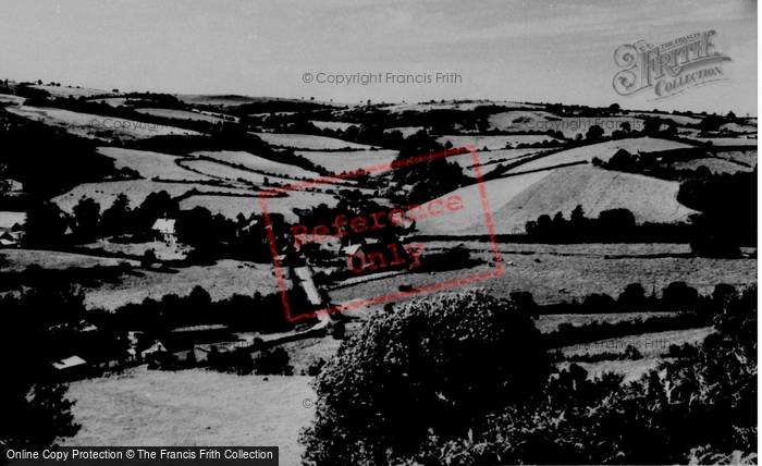 Photo of Gwytherin, The Village c.1955