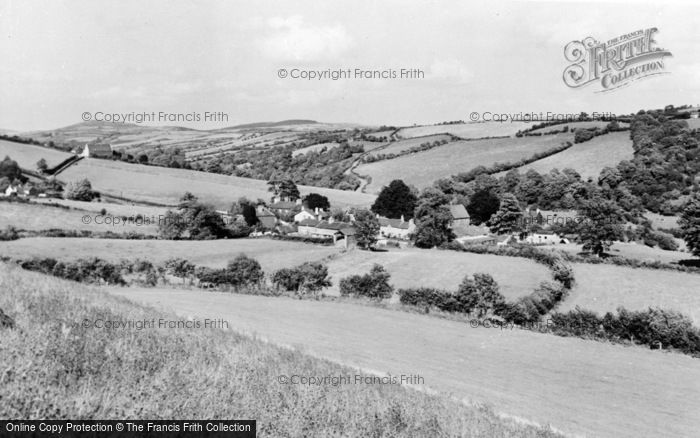 Photo of Gwytherin, Village c.1955