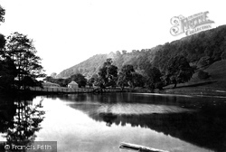 The Park And Lake c.1877, Hackness