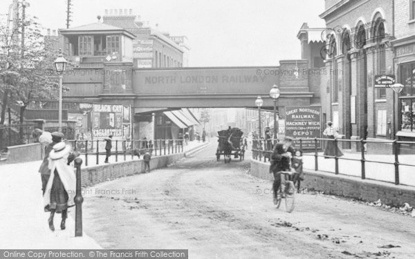 Photo of Hackney, Homerton Station And Railway Bridge c.1900