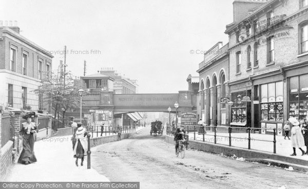 Photo of Hackney, Homerton Station c.1900