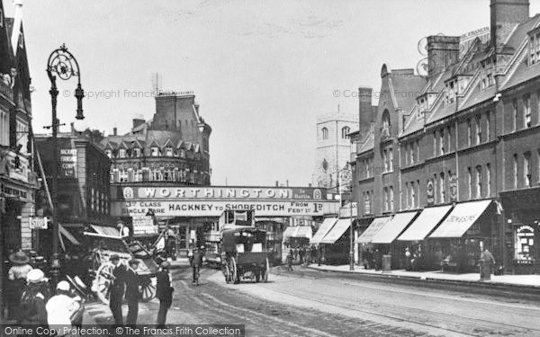 Photo of Hackney, Mare Street c.1910