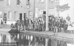 People By The River Lea c.1900, Hackney