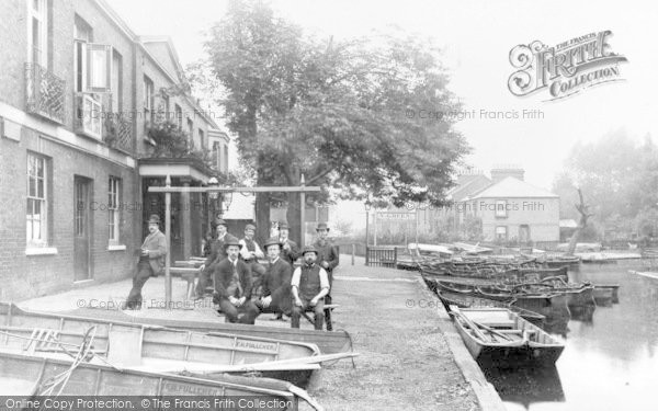 Photo of Hackney, River Lea And Green's Boat House 1884