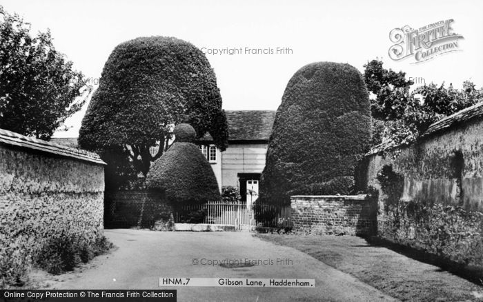 Photo of Haddenham, Gibson Lane c.1950