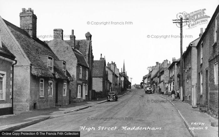 Photo of Haddenham, High Street c.1950