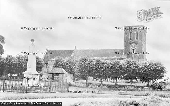 Photo of Haddenham, St Mary's Church c.1955