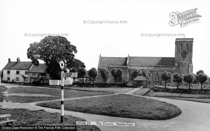 Photo of Haddenham, The Church c.1960