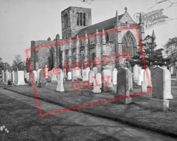 St Mary's Collegiate Church 1948, Haddington