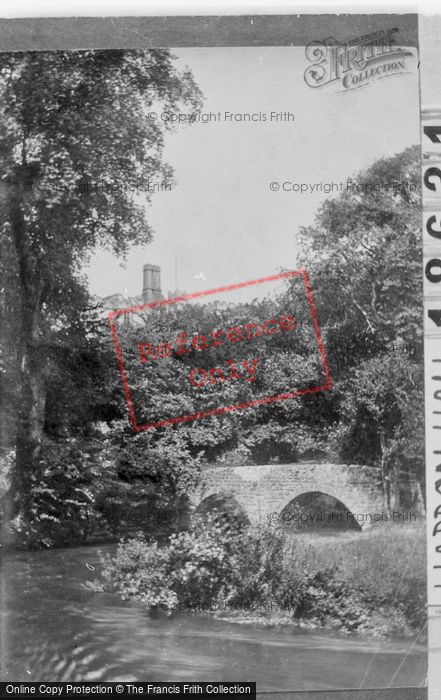 Photo of Haddon Hall, And Bridge 1886