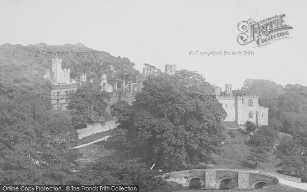 Photo of Haddon Hall, And Bridge c.1884