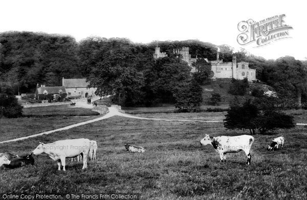 Photo of Haddon Hall, And Stables c.1884