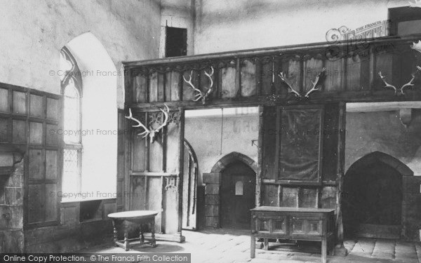 Photo of Haddon Hall, Banqueting Hall c.1884