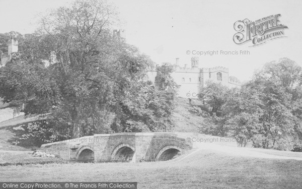 Photo of Haddon Hall, c.1885