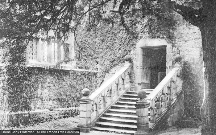 Photo of Haddon Hall, Dorothy Vernon's Door c.1886