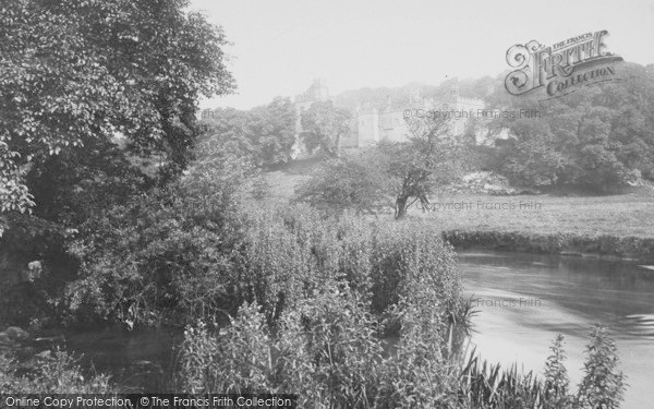 Photo of Haddon Hall, From River c.1884
