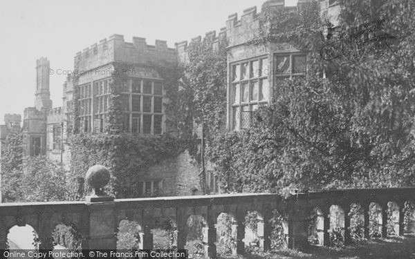 Photo of Haddon Hall, Garden Front, From Terrace c.1884