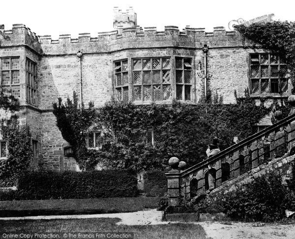 Photo of Haddon Hall, Terrace Steps c.1860