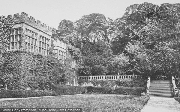 Photo of Haddon Hall, Terrace Steps c.1876