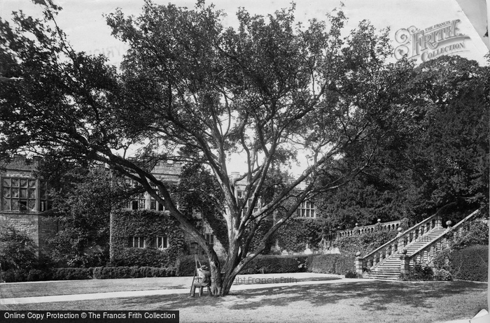 Photo of Haddon Hall, Terrace Steps c.1884