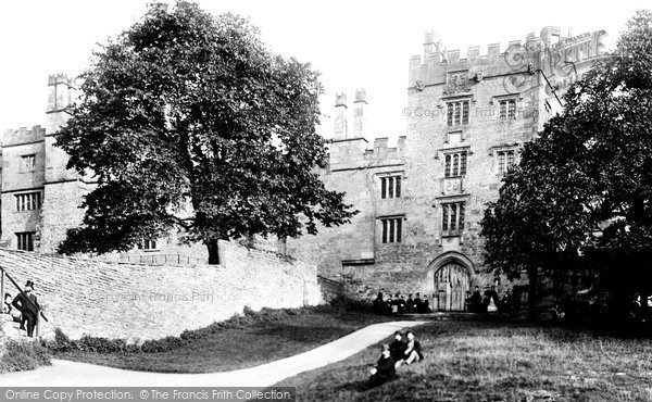 Photo of Haddon Hall, The Entrance Tower 1886