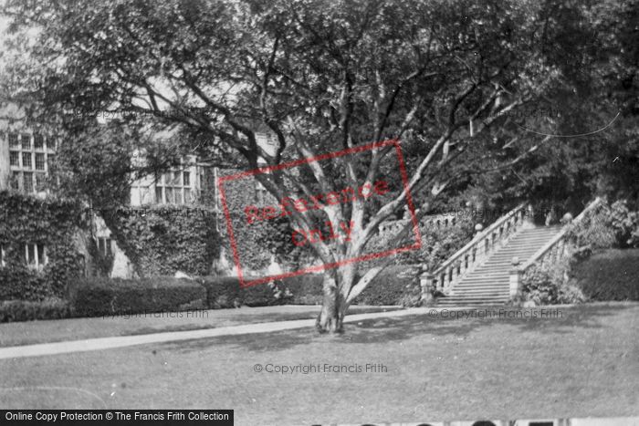 Photo of Haddon Hall, The Terrace 1886