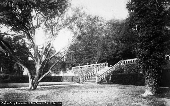 Photo of Haddon Hall, The Terrace c.1880
