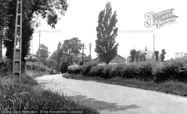 Photo of Hadleigh, Castle Lane c.1955