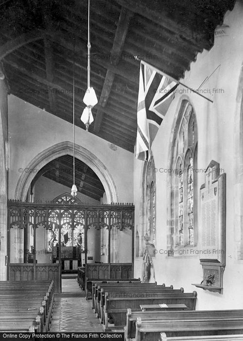 Photo of Hadleigh, Church, Chapel And War Memorial 1922