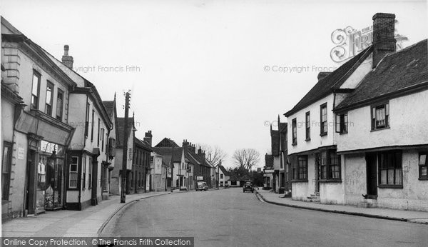 Photo of Hadleigh, High Street c.1955