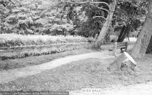 Photo of Hadleigh, River Walk c.1965