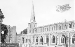 St Mary's Church c.1965, Hadleigh