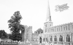 St Mary's Church c.1965, Hadleigh