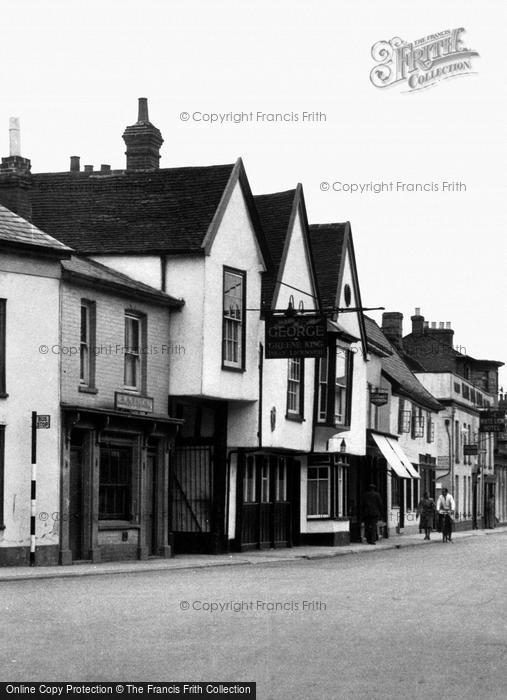 Photo of Hadleigh, The George c.1955