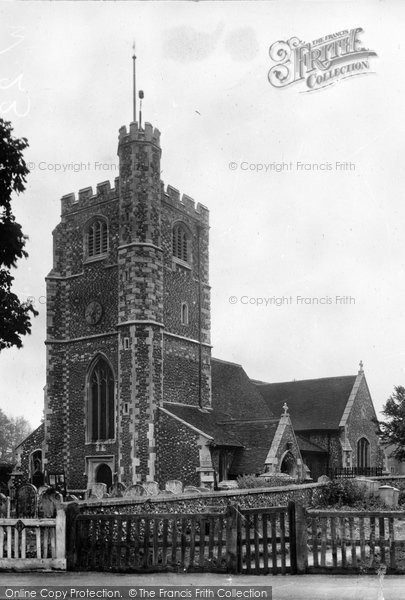 Photo of Hadley, Church Of St Mary The Virgin c.1960