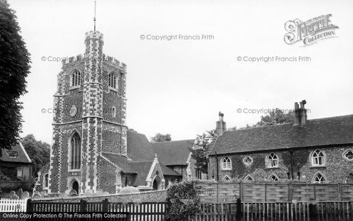 Photo of Hadley, Church Of St Mary The Virgin c.1965