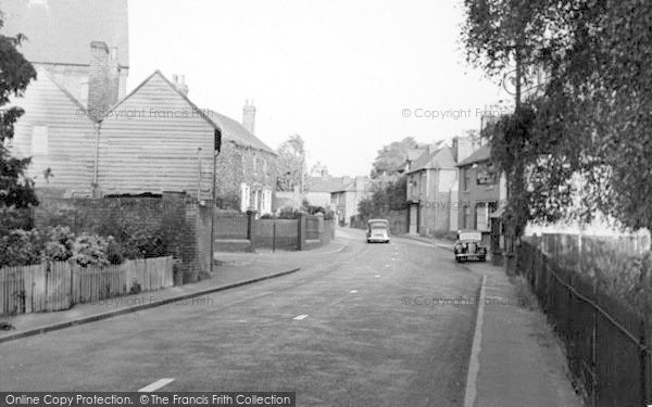 Photo of Hadlow, Entrance To Village c.1950