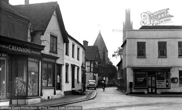 Photo of Hadlow, The Post Office Corner c.1960
