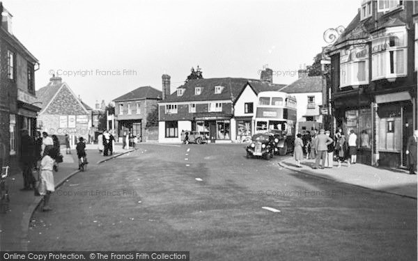 Photo of Hadlow, The Village c.1950