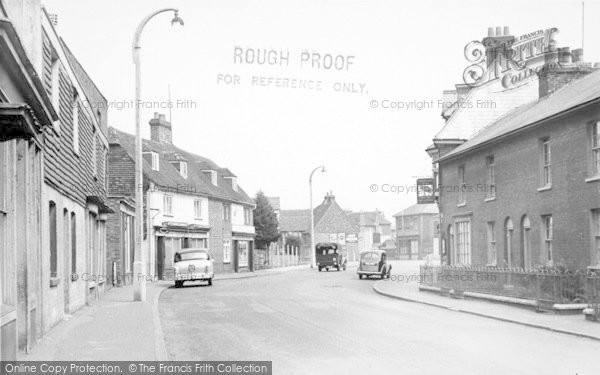 Photo of Hadlow, The Village c.1960