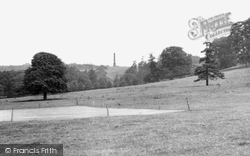 Cricket Field And Monument, Hagley Park c.1955, Hagley